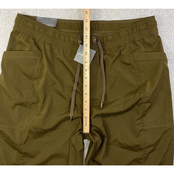 NEW Eddie Bauer Slightly Curvy Jogger Pants Green Hiking Active Women's XL - Picture 9 of 10